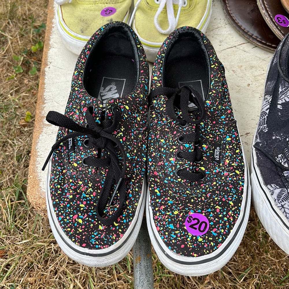 New vans work twice size 6 women’s